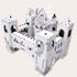 [Box Partner] Magic Castle Children's Paper Castle Coloring Play Paper House Kindergarten Nursery School Prefabricated _Made in KOREA