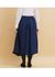 [Natural Garden] MADE N_ Lithuania Linen Back Banding Ribbon Skirt_A comfortable and feminine linen skirt,  Made in Korea