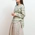 [Natural Garden] MADE N linen check mother-of-pearl blouse_High quality material, linen material, natural body cover_ Made in KOREA
