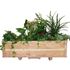 [Gallery Deco] Moving DIY wide wooden pot, plants large, 2 level, indoor garden, made in Korea