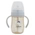 IBYEOL Friends New Premium PPSU Weighted Straw Cup 180ml for Toddlers Anti-Colic Leak-Proof BPA-Free Safe SILVER _ Made in KOREA
