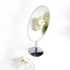 [Star Corporation] ST-313N, Makeup Mirror, Magnification,180 Degree Left and Right Swing, 360 Degree Rotating Double-Sided Bathroom Mirror