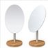 [Star Corporation] ST-314 Holz-Schminkspiegel, 360 Grad links und rechts Schaukel, 360 Grad drehbarer doppelseitiger Badezimmerspiegel