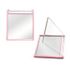 [Star Corporation] ST-400 Square Hand Mirror _ Espejo, Espejo de moda, Espejo portátil, Espejo de carpeta