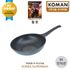 [KOMAN] BlackSunSea Titanium Coated IH Wok 28cm - Induction Nonstick 6-Layers Coationg Die Casting Frying Pan - Made in Korea