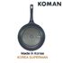[KOMAN] BlackWin Titanium Coated Frying Pan 28cm - Nonstick Cookware 6-Layers Coationg Die Casting Frying Pan - Made in Korea