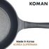 [KOMAN] BlackWin Titanium Coated Frying Pan 28cm - Nonstick Cookware 6-Layers Coationg Die Casting Frying Pan - Made in Korea