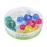 [FOBWORLD] Support d’aimant Cutie 27mm 10Pcs _ Crystal Colors Strong Magnetic Push Pins, Map Magnets, Réfrigérateur Whiteboard Magnets pour School Office Home _ Fabriqué en Corée