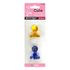 [FOBWORLD] Cutie Magnet Halter 27mm 2Pcs _ Kristallfarben Starke magnetische Push Pins, Karte Magnete, Kühlschrank Whiteboard Magnete für Schule Büro Home _ Hergestellt in Korea