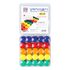 [FOBWORLD] Suporte de ímã redondo a granel 26mm 50Pcs _ Quadro de avisos / ímãs de planejamento, botões magnéticos cobertos de plástico redondo, ímãs de quadro branco da geladeira para o escritório da escola Home _ Made in Korea