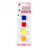 [FOBWORLD] Suporte de ímã quadrado 18mm 4Pcs _ Ímã de ferrite quadrado forte colorido, quadro de avisos / ímãs de planejamento, ímãs de quadro branco da geladeira para o escritório da escola em casa _ Made in Korea