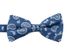 [MAESIO] BOW7146  BowTie Paisly Blue _ Pre-tied bow ties Formal Tuxedo for Adults & Children, For Men Boys, Business Prom Wedding Party, Made in Korea