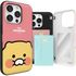 [S2B] Kakao Friends CHOONSIK Magnet Card Case-Smartphone Bumper Card Storage Wallet Pocket iPhone Galaxy Case-Made in Korea