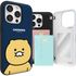 [S2B] Kakao Friends CHOONSIK Basic Magnet Card Case-Smartphone Bumper Card Storage Wallet Pocket iPhone Galaxy Case-Made in Korea