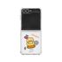 S2B KAKAO FRIENDS Say CHEESE Clear Case Samsung Galaxy Z Filp5 Filp6 – Air cushion corner, Hinge Protection, Durable Sturdy Slim Protective Phone Case - Made in Korea