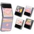 [S2B] Kakao Friends Just Apeach Z Flip 4 Transparent Slim Case-Transparent Case, Character Case, Strap Case, Wireless Charging-Made in Korea