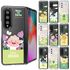[S2B] Little Kakao Friends Hello Tiny Fairy Galaxy Z Fold4 Transparent Slim Case-Transparent Case, Wireless Charging, Hard Case-Made in Korea