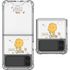 [S2B] Little Kakao Friends Spring Park Galaxy Z Flip 3 Transparent Bulletproof Reinforced Case_Slim Case, Bumper Case, Transparent Case, Air Cushion_Made in Korea