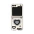 [S2B] Just For You Heart Balloon Galaxy Z Flip 5 Transparent Bulletproof Reinforced Case_Slim Case, Impact Protection, Bumper Case, Transparent Case_Made in Korea