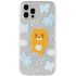 [S2B] Kakao Friends April Shower Transparent Reinforced Case - Smartphone Bumper Camera Guard iPhone Galaxy Case-Made in Korea