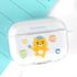 [S2B] Kakao Friends April Shower Painting AirPods Pro Transparent Slim Case - AirPods Galaxy Buds Pro Live Bluetooth Earphone Case - Made in Korea