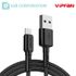 [S2B] VIPFAN X2 고속 충전 케이블_Micro USB, 8-pin, Type-C, 고속 충전, 2.4A, 과부하 방지_국내생산