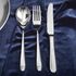 [ฮีโมะ]  Simple Edge R Table Cutlery Set (2002 DS/DF) – ชุดช้อนส้อมสแตนเลสระดับพรีเมียม – ผลิตในเกาหลี