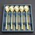 [HÉMO] Marteau titane Baguettes de cuillère 5Set _ Réutilisable Acier inoxydable coréen Chopstix Cuillère Vaisselle Maison, cuisine ou restaurant