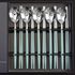 [HAEMO] Venezia Spoon Chopsticks, Mint 5 Set (BK) _ Reusable Stainless Steel, Korean Chopstick Spoon _ Made in KOREA