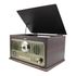 Sistema de áudio INKEL Toca-discos IK-C2020LP, Bluetooth, Toca-discos, Rádio AUX CD All-in-One Audio