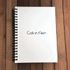[ihanwoori] Calvin Klein Notebook_Customized, Catatan Musim Semi, Notebook Sebenarnya, Notebook Penjilidan Nirkabel, Request_Made Desain di Korea