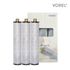 [BBC] Borrell Shower Filter Activated Carbon Fiber ACF Filter 3 Refills_Chlorine removal filter, ACF filter, 99% antibacterial, sterilization _Made in Korea
