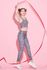 [Cielcoco] CLWP9085 Lively Patterned Leggings Feux d’artifice, Pantalons de yoga, Pantalons d’entraînement pour femmes _ Made in KOREA