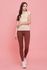 [Definitiva] CLWP9096 Sin doblar V suave V hasta leggings chocolate, pantalones de yoga, pantalones de entrenamiento para las mujeres _ Hecho en COREA