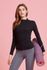 -No. CLWJ5009 Classic Ribbed Line Jacket Negro, Sudadera, Ropa Deportiva, Ropa para trotar, Ropa exterior, Chaqueta para Mujer _ Made in KOREA