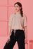 [ซีเอลโคโค] CLWT8077 ปก Shirring คอเรือ Up_Beige, เสื้อ Boatneck, เสื้อยืดแขนสั้น, เสื้อฤดูร้อน, ชุดกีฬา, สวมใส่ในร่ม, แฟชั่นผู้หญิง _ ทําในเกาหลี