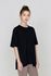 [Cielcoco] CLWT8080 Camisa traseira aberta preta, camiseta de manga curta, camisa de verão, moletom, roupas esportivas, roupas interiores, moda feminina _ Made in KOREA