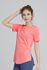 [Cielcoco] CLWT8050 Easy Fit Short Sleeve Coral, Gym wear, Sweats, Sportswear, Jogging Clothes, T-shirts, Fashion Sportswear, Tops Casuais Para Mulheres _ Feito na COREIA