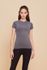 [Cielcoco] CLWT8060 A à Z Manches courtes Noir, Vêtements de gym, Sueurs, Vêtements de sport, Vêtements de jogging, T-shirts, Vêtements de sport de mode, Hauts décontractés pour femmes _ Fabriqués en CORÉE