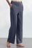 Cielcoco CLWP9152 Pantalones de vestir duraderos con cintura elástica ancha _ GRIS _ Hecho en Corea