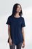 Cielcoco Askin CLWT8050 Áo tập luyện tay ngắn Easy Fit với công nghệ làm mát và chống tia UV, màu xanh navy Sản xuất tại Hàn Quốc