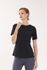 Cielcoco CLWT8094 All Day T-shirt de sport à manches courtes, léger et respirant pour l’entraînement - NOIR - Fabriqué en Corée