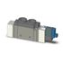 SMC SY7120-3LOZ-02 Ventil-ROAS MRO, sgl sol, Gehäuse pt (ac)