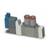 SMC SY3120-5MOZ-C6 válvula-ROAS MRO, sgl sol, cuerpo pt (dc)