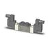 SMC SY7220-3DZ-02 vanne-ROAS MRO, dbl sol, corps pt, din