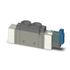 SMC SY7120-5MOZ-02 válvula-ROAS MRO, sgl sol, corpo pt