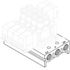 SMC SS5Y3-41-04-C6 mfld, base mt, sy3000 series-ROAS MRO
