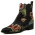 [KUHEE] Ankle_6764-2 4cm Stana _ Band Ankle Boot for Women with Comfort, Girl's Fashion Shoes, High Heels, Bootie Ankle Boot, Handmade, Jacquard Fabric _ Made in Korea