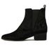 [KUHEE] Ankle_6764 4cm Moon _ Band Ankle Boot for Women with Comfort, Girl's Fashion Shoes, High Heels, Bootie Ankle Boot, Handmade, Velvet _ Made in Korea