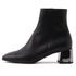 [KUHEE] Ankle_6782 5cm Pentagon _ Zipper Ankle Boot for Women with Comfort, Girl's Fashion Shoes, High Heels, Bootie Ankle Boot, Handmade, Cowhide _ Made in Korea